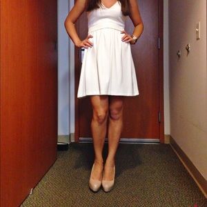 White Zara dress